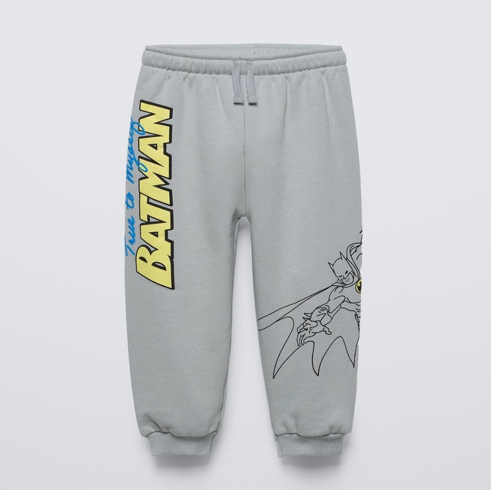 Zara BATMAN & DC COMICS JOGGER TROUSERS